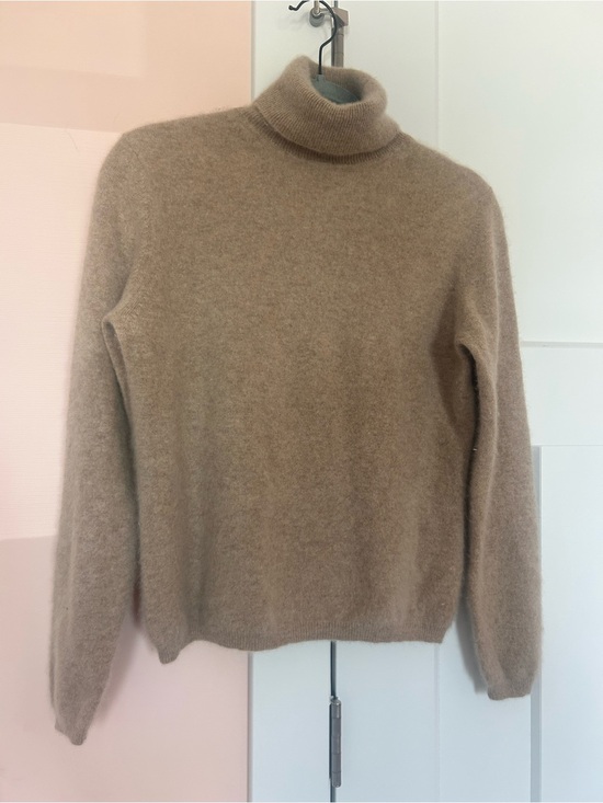 croft & barrow Sweaters - croft & barrow Cashmere Turtleneck Sweater in camel color